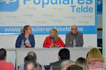 Comité insular y local del PP en Telde y visita a Melenara (Foto Francisco Javier Santana)